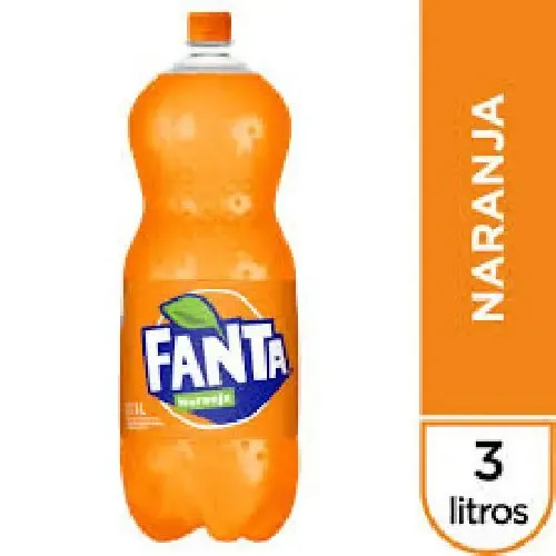 fanta naranja 3l